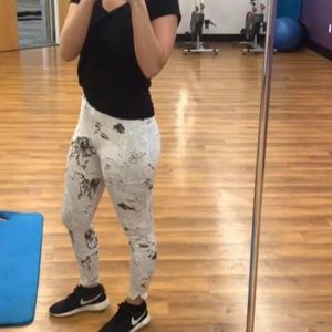marble gymshark leggings